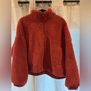 Urban Outfitters Sherpa Teddy Bear Jacket - La ge